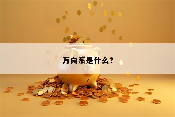 万向系是什么？