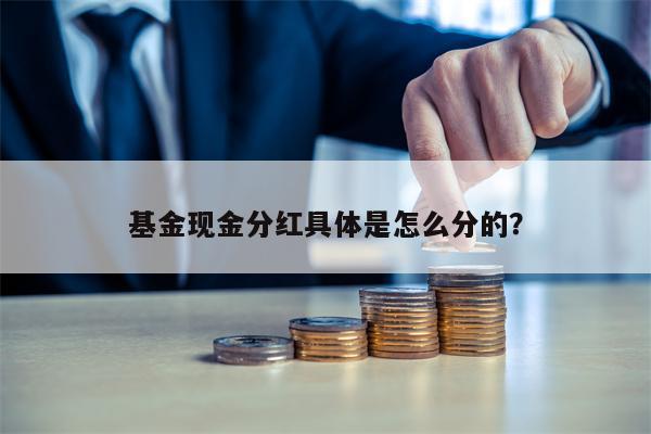 基金现金分红具体是怎么分的？