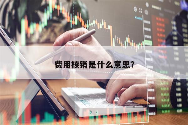 费用核销是什么意思？