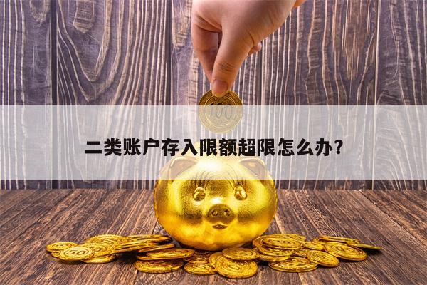 二类账户存入限额超限怎么办？