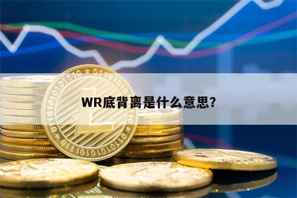 WR底背离是什么意思？