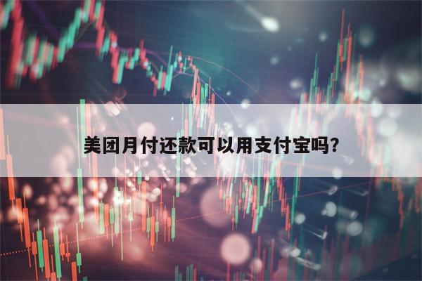 美团月付还款可以用支付宝吗？