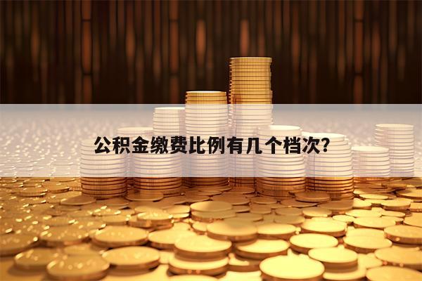 公积金缴费比例有几个档次？