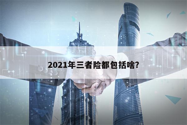 2021年三者险都包括啥？