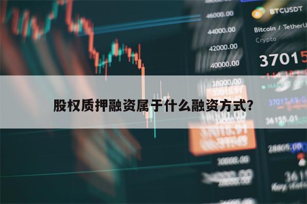 股权质押融资属于什么融资方式？