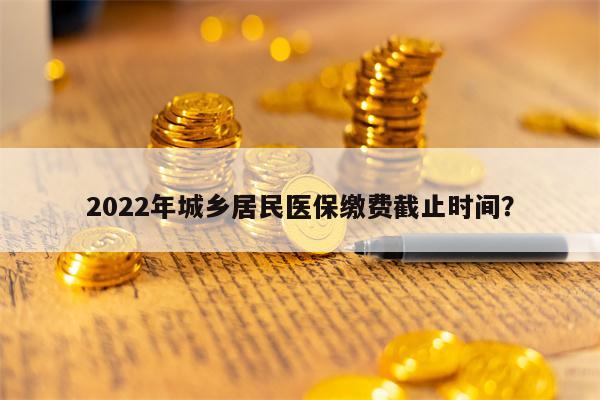 2022年城乡居民医保缴费截止时间？