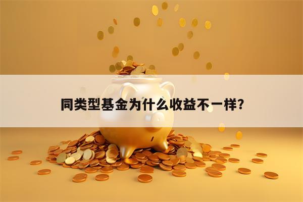 同类型基金为什么收益不一样？