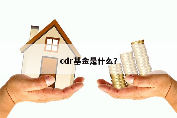 cdr基金是什么？