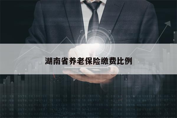 湖南省养老保险缴费比例