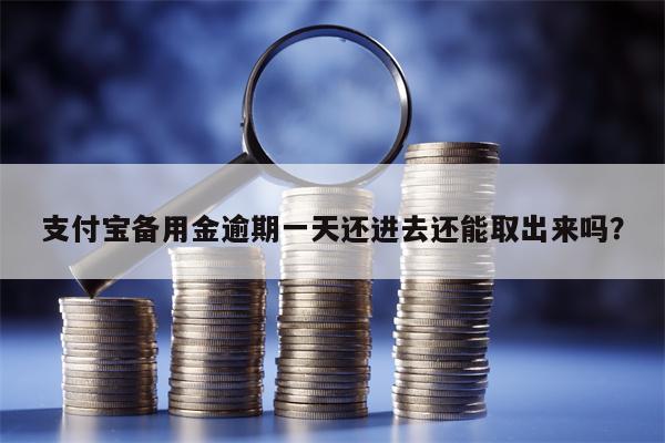 支付宝备用金逾期一天还进去还能取出来吗？