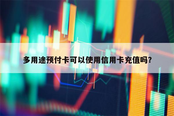 多用途预付卡可以使用信用卡充值吗？